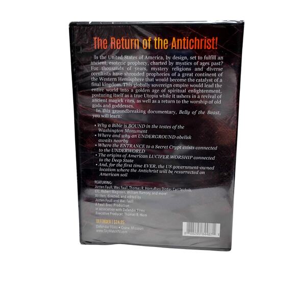 Belly of the Beast DVD Antichrists Resurrection Return Prophecy Mystery Religion - Picture 6 of 7
